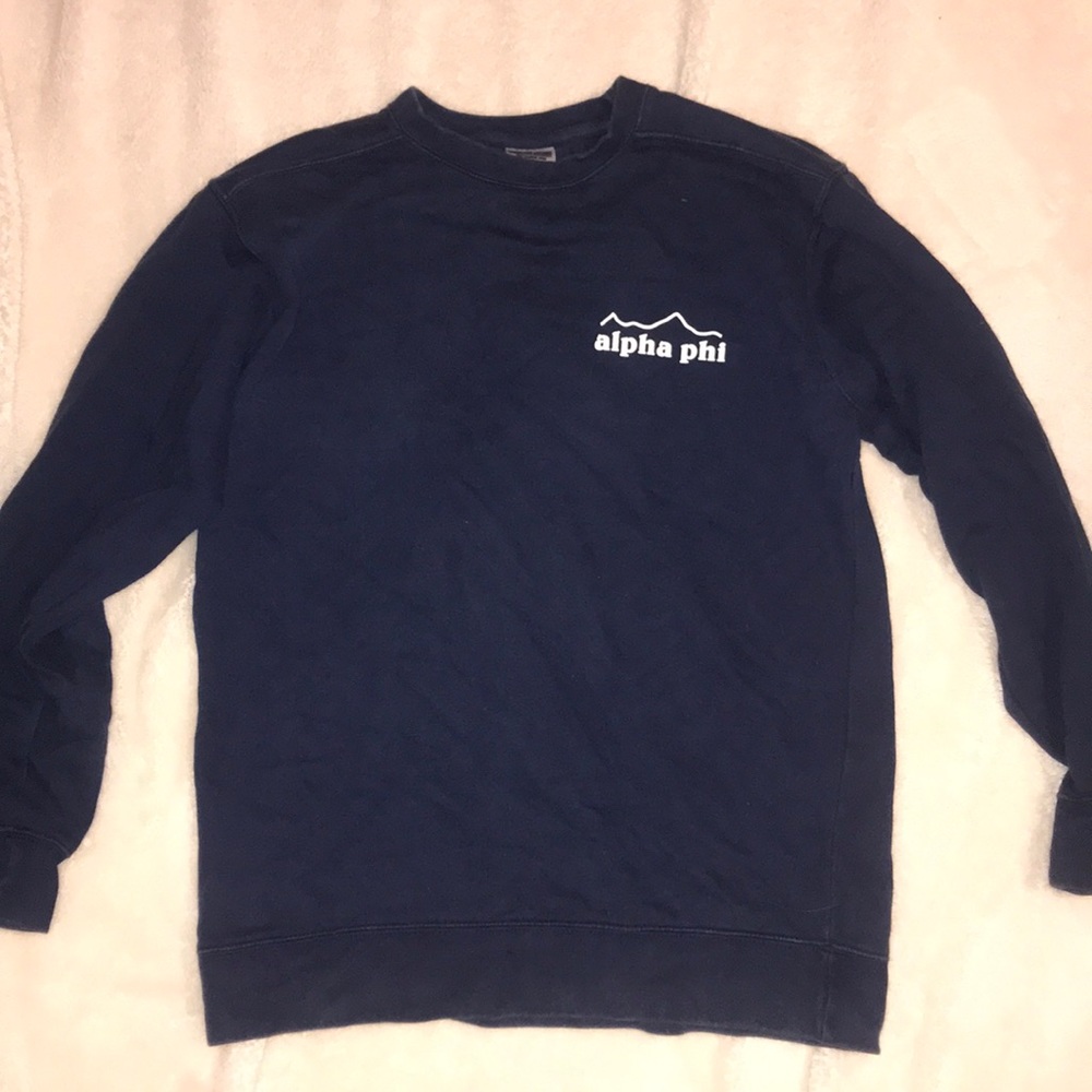 Patagonia-style Alpha Phi sweatshirt